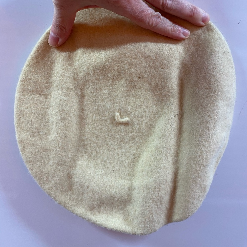 Bloomingdales wool beret made in France